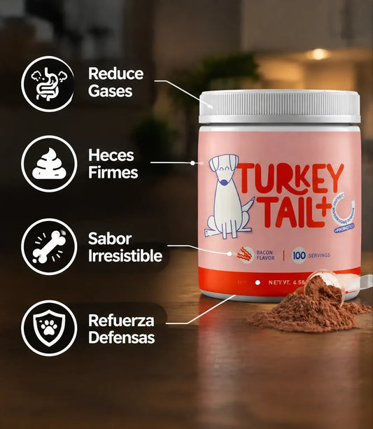 Probiotico Mascota Turkey Tail + Plus