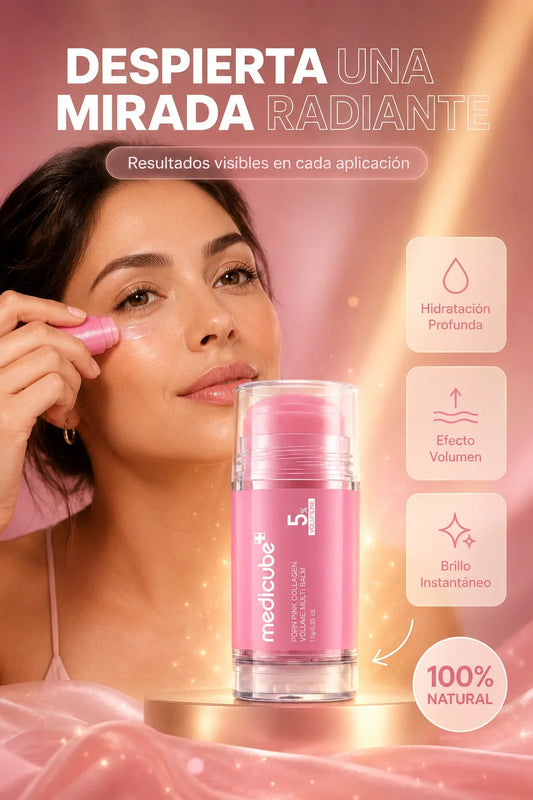Medicube Bálsamo Voluminizador de Colágeno Rosa PDRN (10 g)